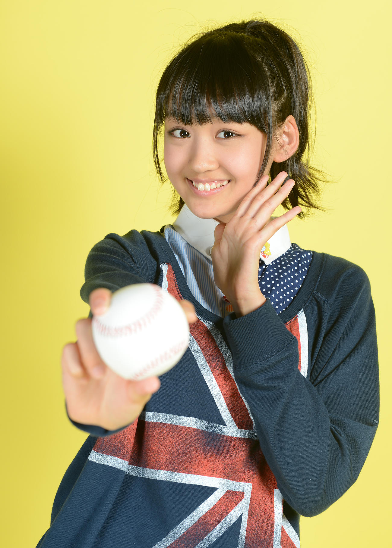 AKB時代の前田美月さん（2013年4月撮影）