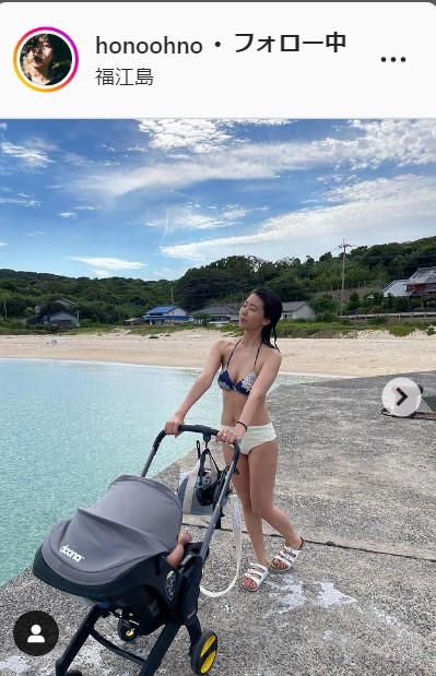 石橋穂乃香インスタグラムより