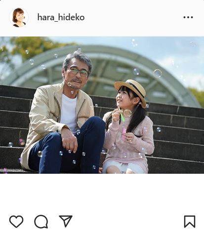 原日出子のインスタグラムより