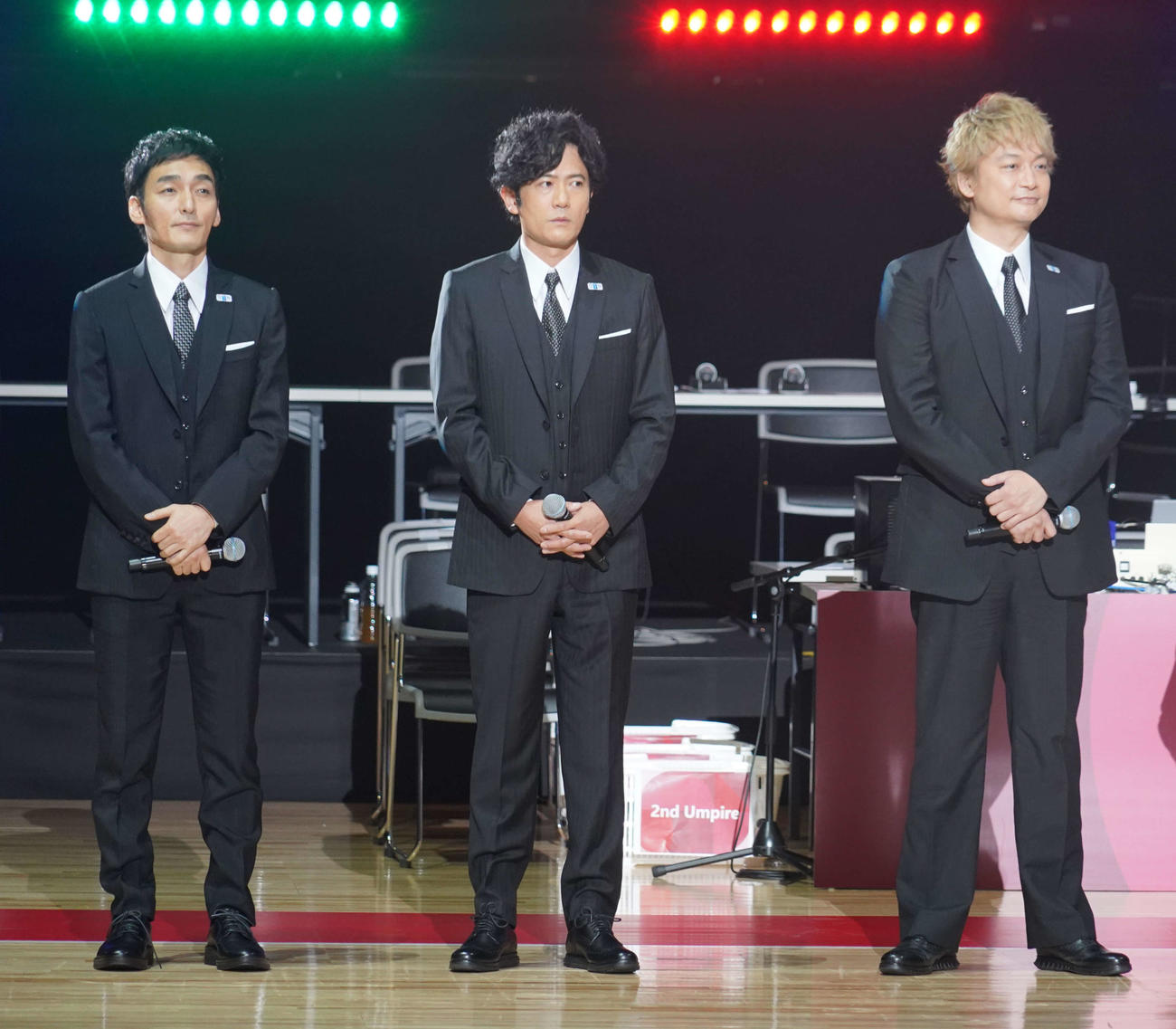 東京2020パラリンピック1周年記念イベントに出席した新しい地図の稲垣吾郎（撮影・佐藤成）