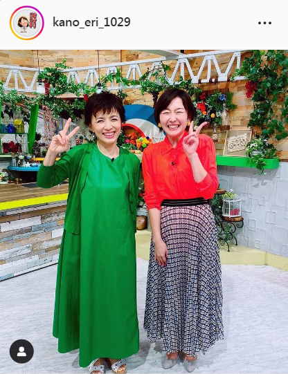 狩野恵里のインスタグラムより