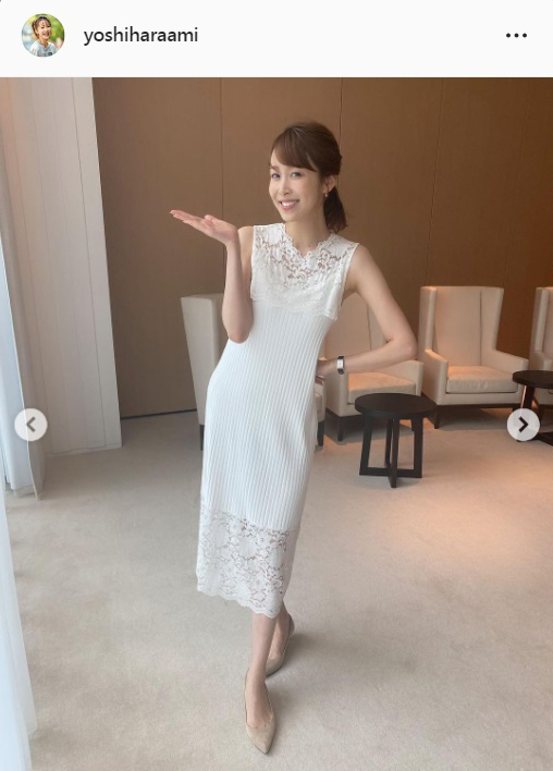 TBS良原安美アナのインスタグラムより