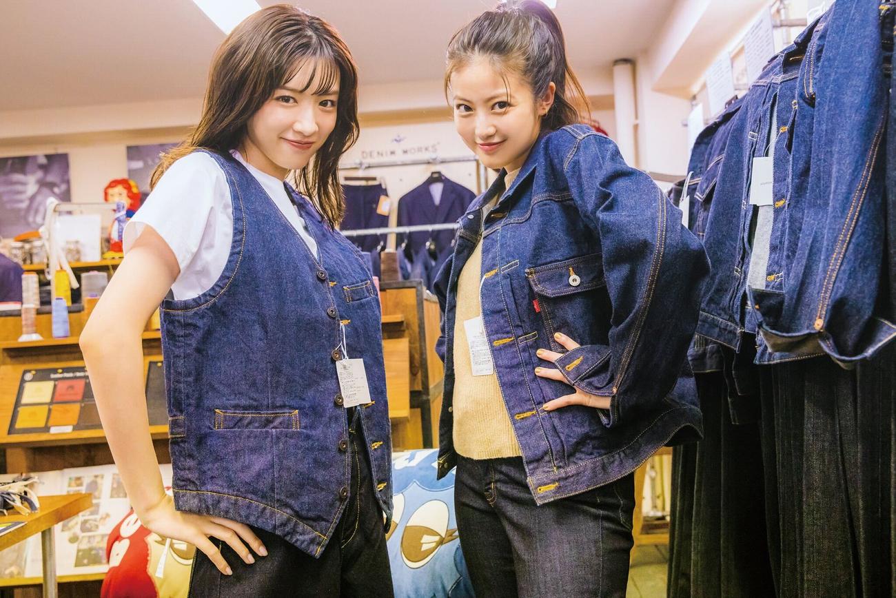 永野芽郁（左）と今田美桜（永野芽郁Twitterより）