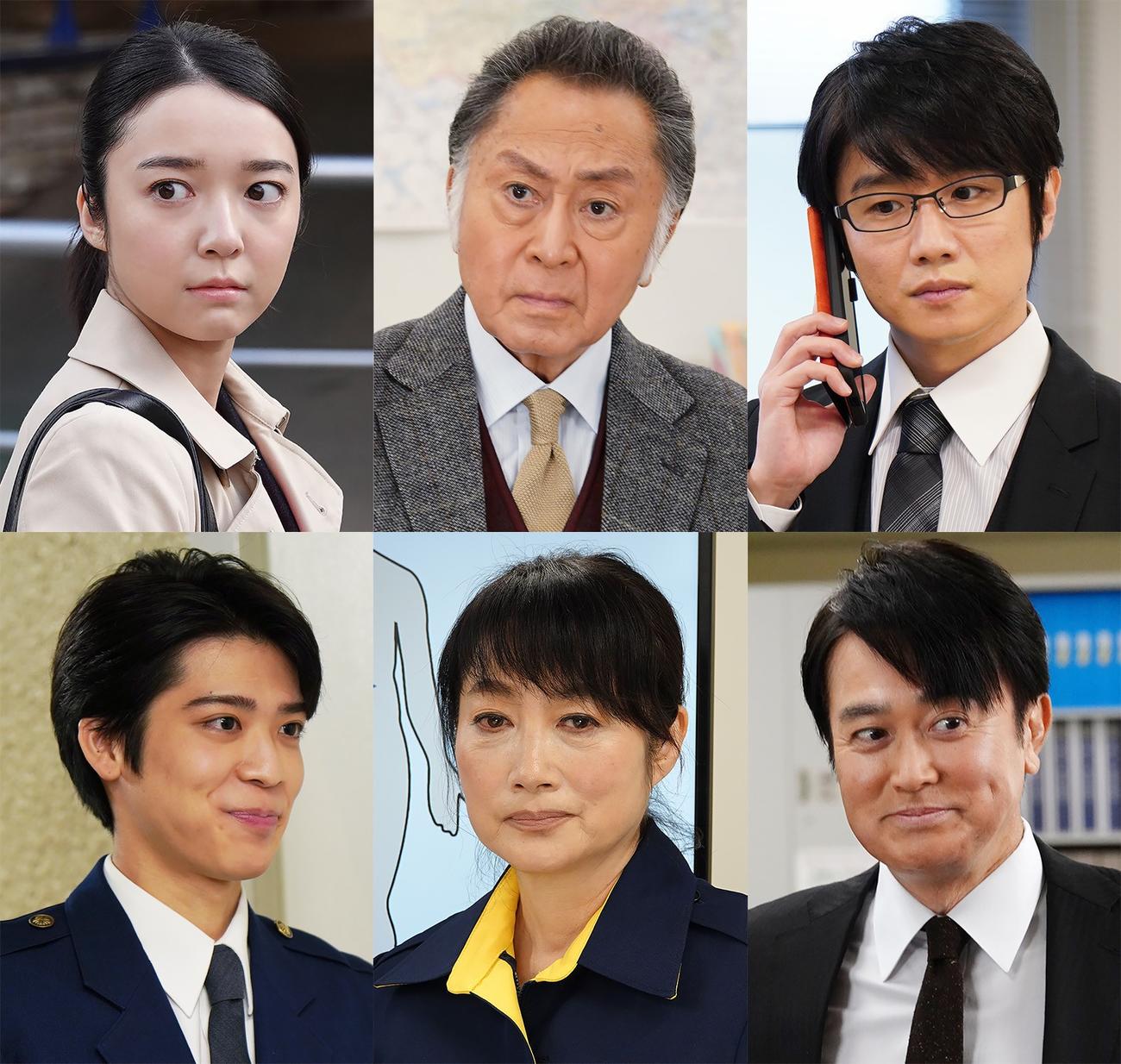 テレビ東京系10月期ドラマ「記憶捜査3～新宿東署事件ファイル～」の出演者たち