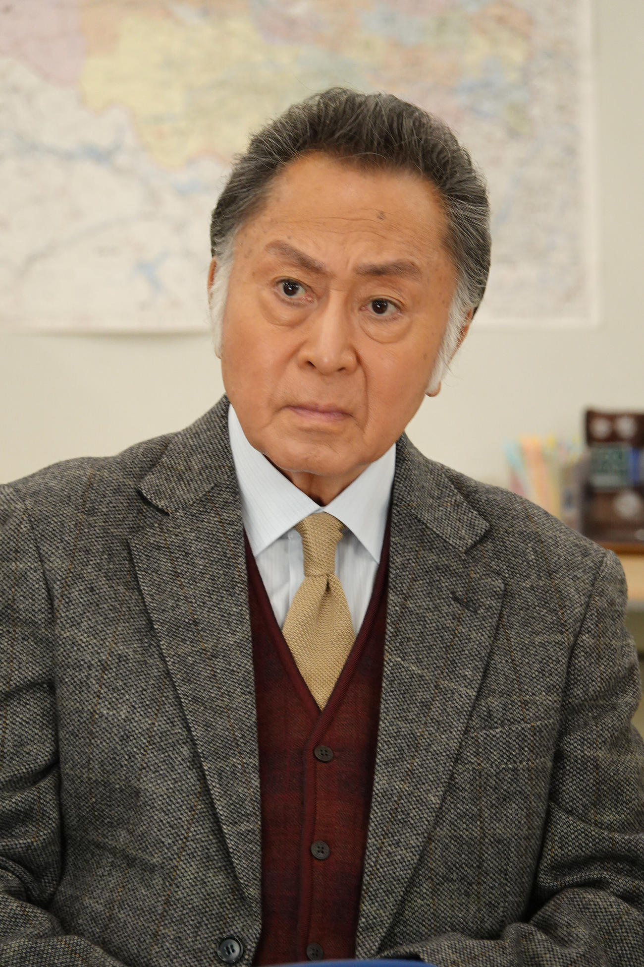 テレビ東京系10月期ドラマ「記憶捜査3～新宿東署事件ファイル～」で主演する北大路欣也