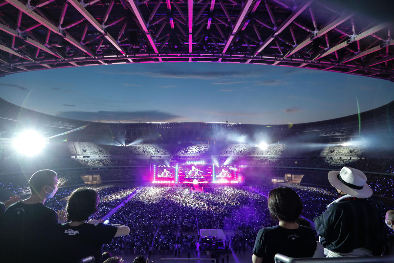 矢沢永吉50周年記念ツアー「MY WAY」会場（HIRO KIMURA氏撮影）