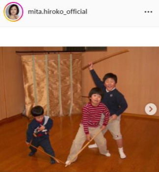 三田寛子インスタグラムより
