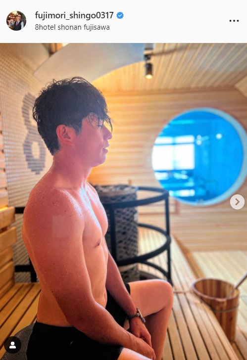藤森慎吾のインスタグラムより