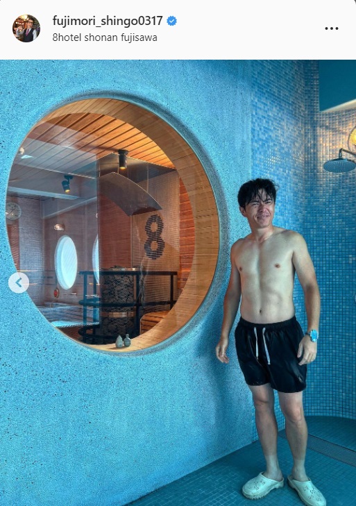 藤森慎吾のインスタグラムより