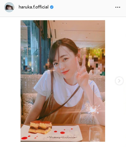 福原遥のインスタグラムより