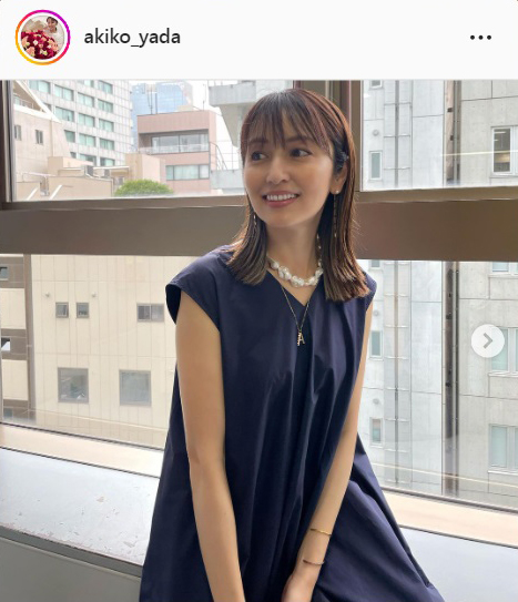 矢田亜希子のインスタグラムより