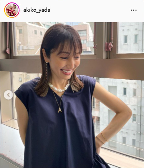 矢田亜希子のインスタグラムより