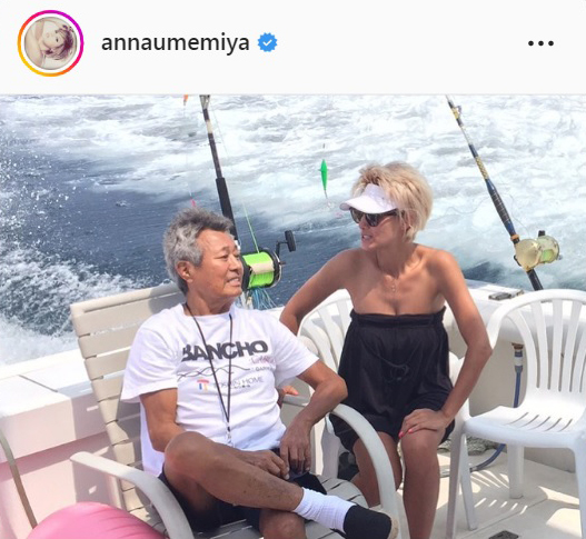 梅宮アンナのインスタグラムより