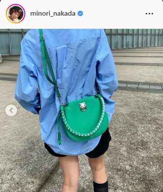 中田みのりのインスタグラムより
