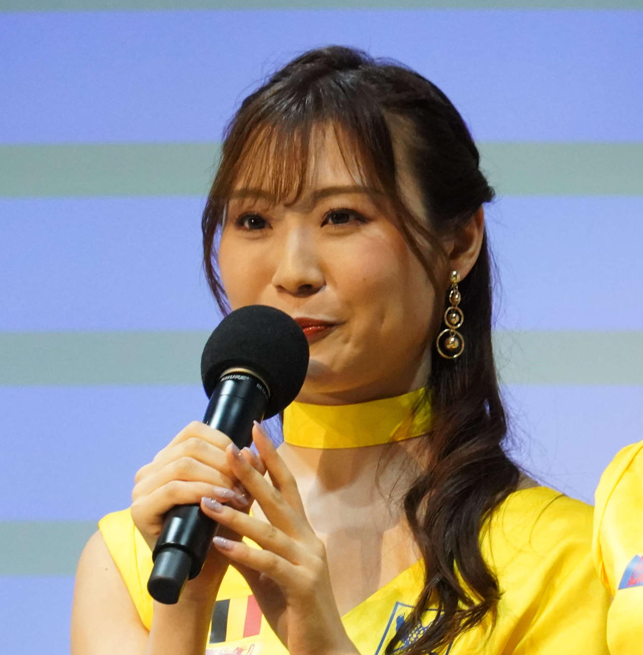 初代シントトロイデンガールズの雪音まりな（2022年8月撮影）