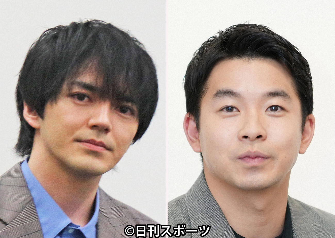 林遣都（左）と仲野太賀