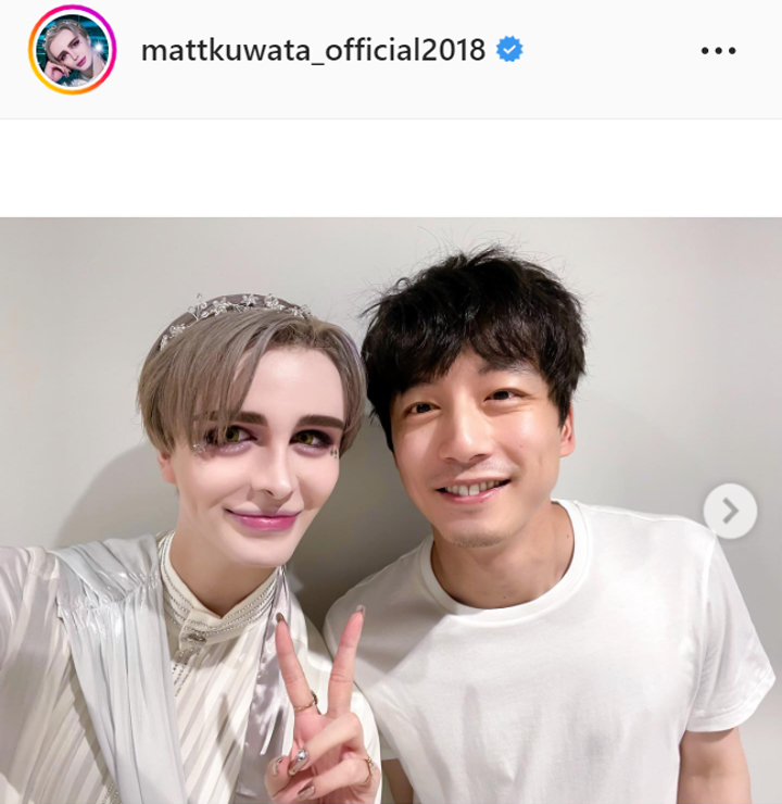 MATTのインスタグラムより