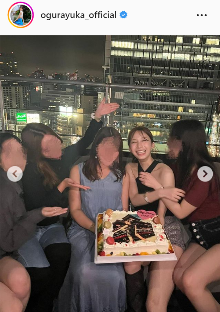 小倉ゆうかのインスタグラムより
