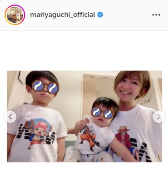 矢口真里インスタグラムより