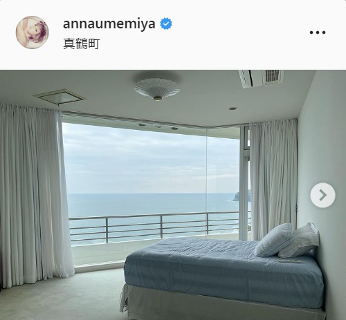 梅宮アンナのインスタグラムより