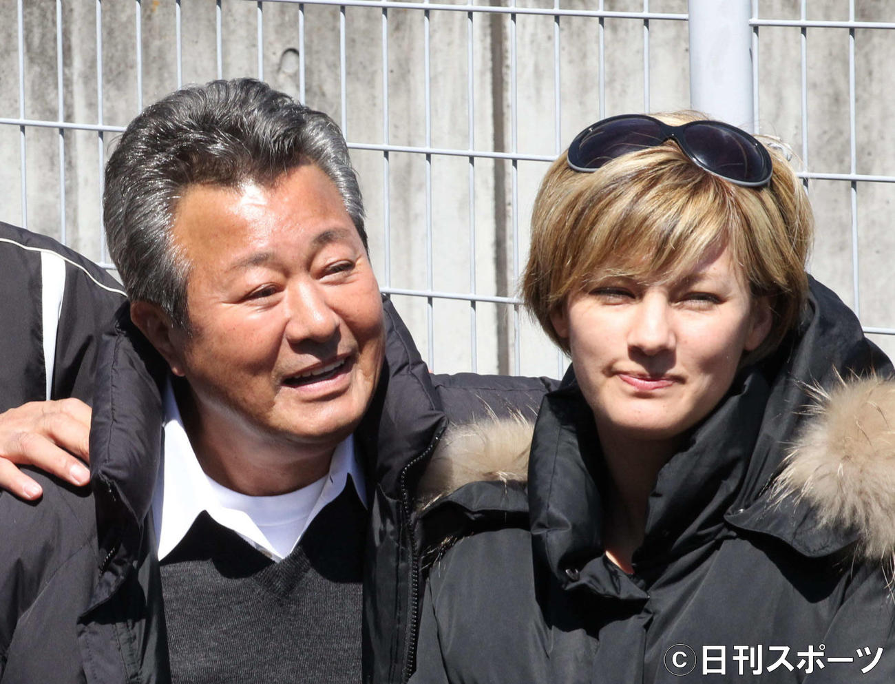 梅宮辰夫さんと梅宮アンナ（2011年3月撮影）