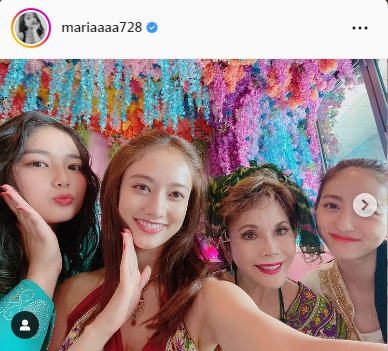 谷まりあのインスタグラムより