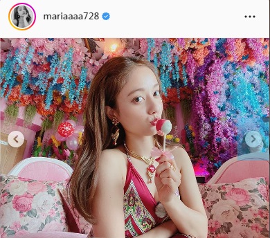 谷まりあのインスタグラムより