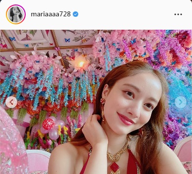 谷まりあのインスタグラムより