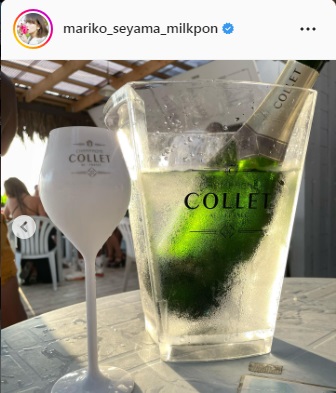 脊山麻理子のインスタグラムより