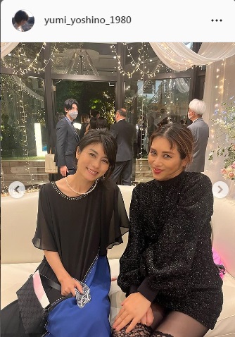 芳野友美のインスタグラムより