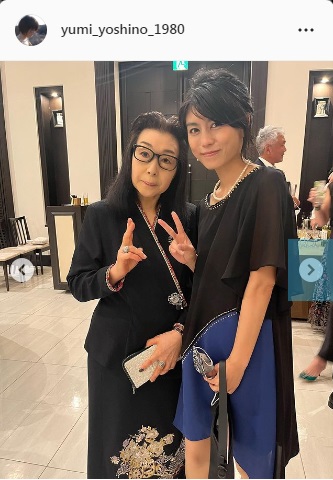 芳野友美のインスタグラムより