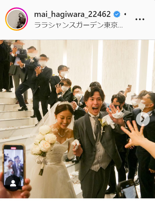 萩原舞さんインスタグラムより