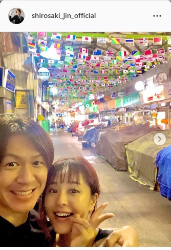 城咲仁インスタグラムより