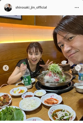 城咲仁インスタグラムより