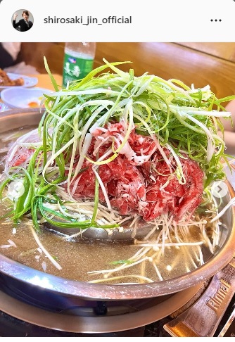 城咲仁インスタグラムより