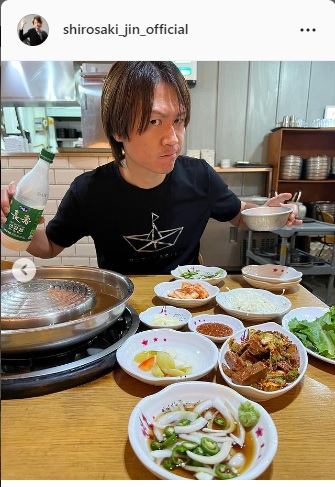 城咲仁インスタグラムより