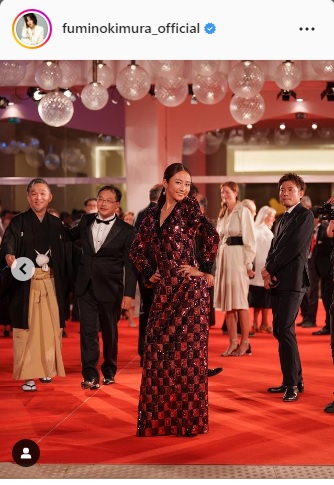 木村文乃インスタグラムより