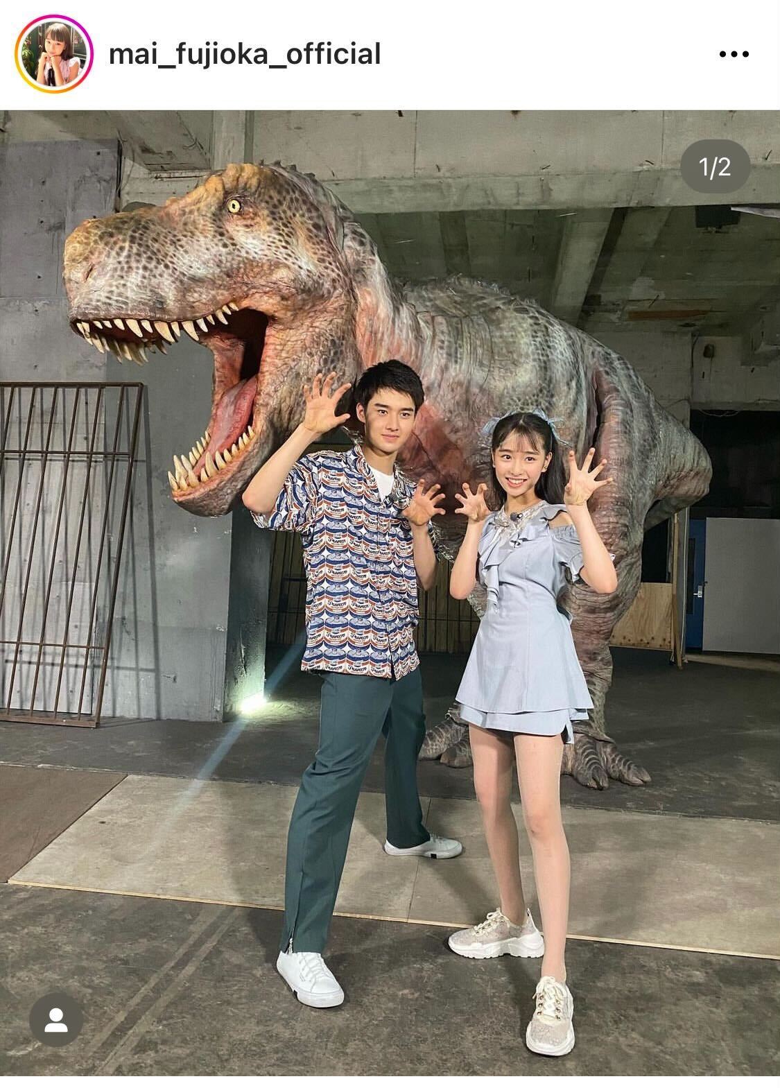 藤岡舞衣のインスタグラムより