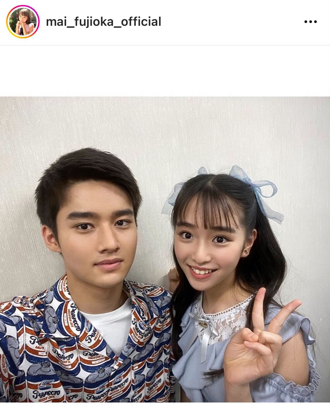 藤岡舞衣のインスタグラムより