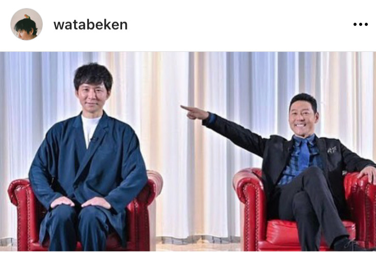 アンジャッシュ渡部建のインスタグラムより