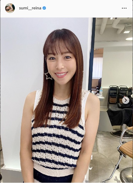 鷲見玲奈アナのインスタグラムより