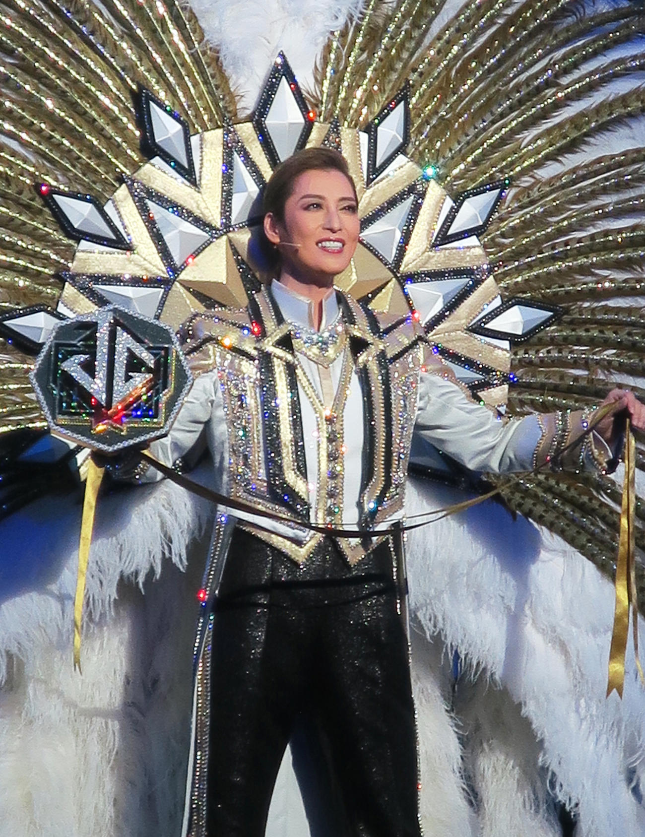 東京宝塚劇場月組公演「グレート・ギャツビー」の通し稽古を行った月組トップスター、月城かなと