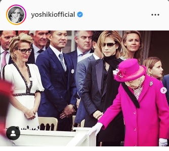 YOSHIKIインスタグラムより