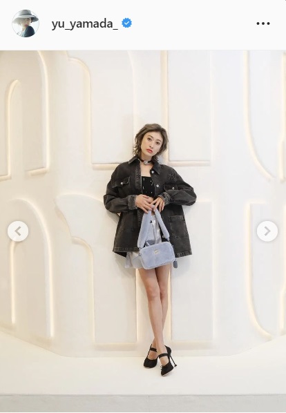 山田優のインスタグラムより
