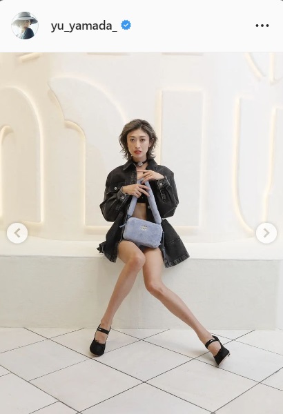 山田優のインスタグラムより