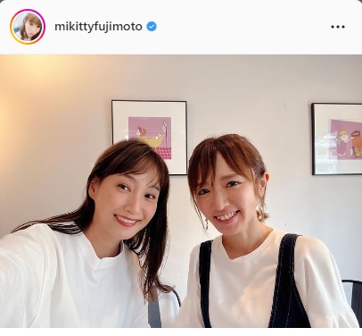 藤本美貴インスタグラムより