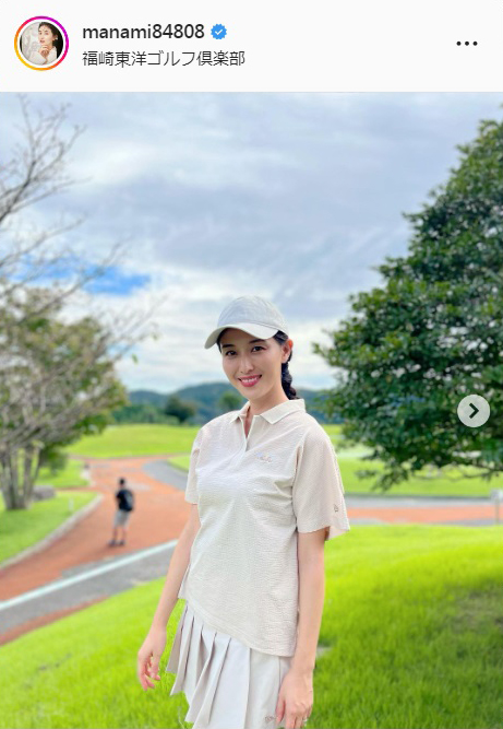 橋本マナミのインスタグラムより