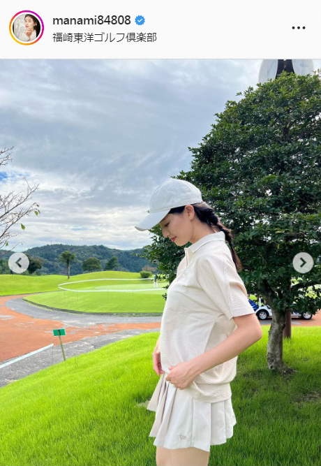 橋本マナミのインスタグラムより