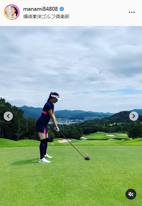橋本マナミのインスタグラムより