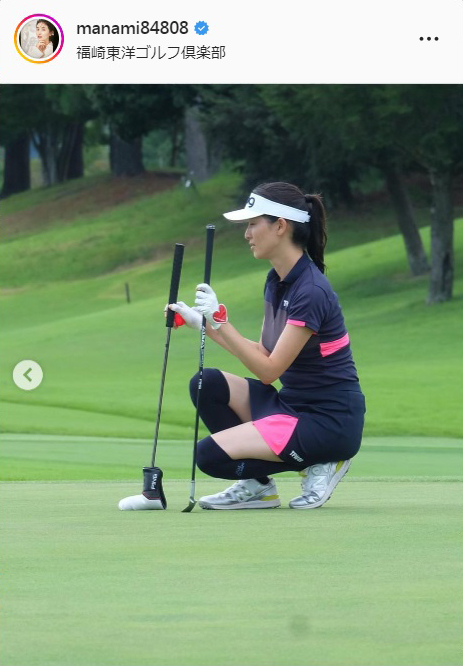 橋本マナミのインスタグラムより